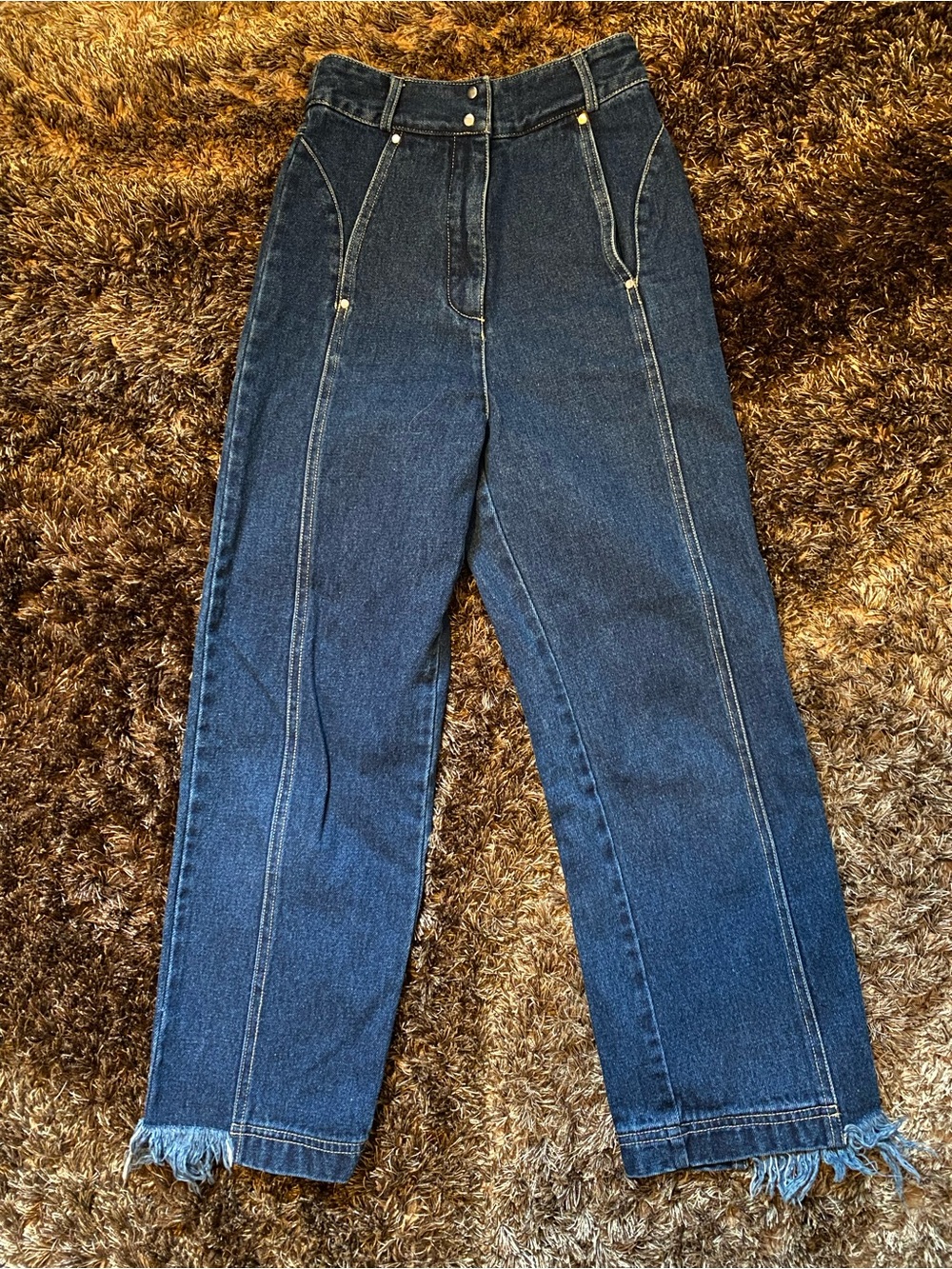 Cropped jeans